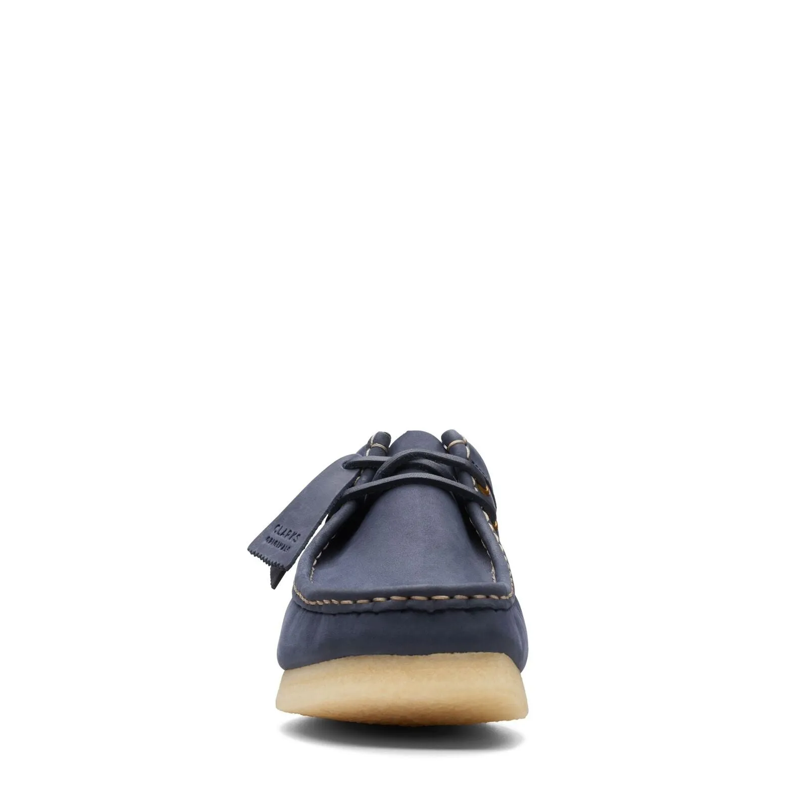 Clarks Men's Wallabee Navy Leather 26174515