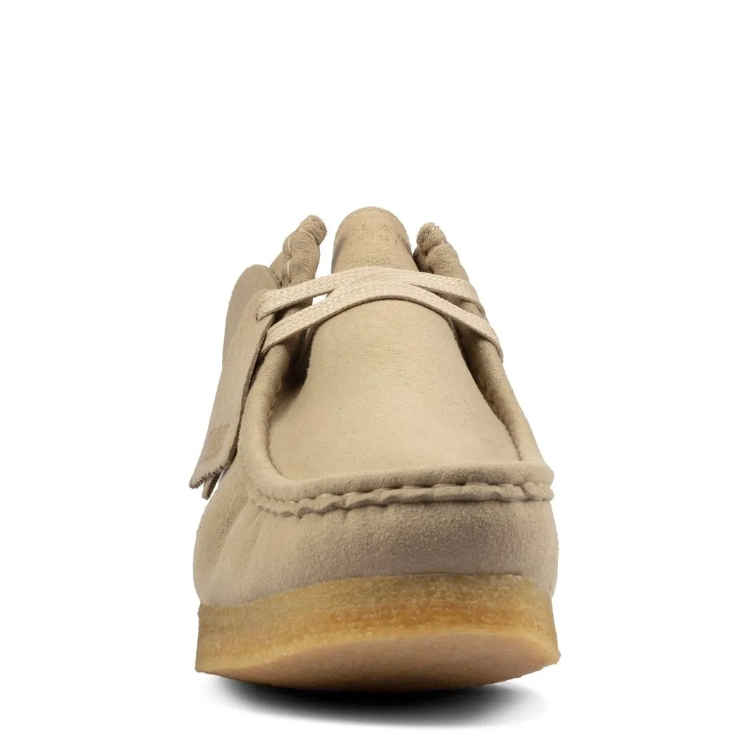 Clarks Mens Wallabee Sand Vegan