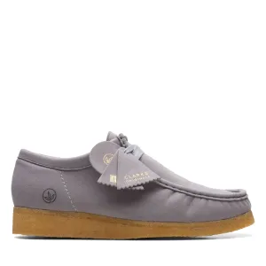 Clarks Mens Wallabee Shoes Grey