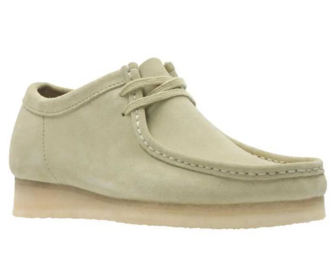CLARKS Wallabee Wallabee Low Maple Suede