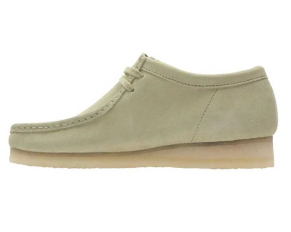 CLARKS Wallabee Wallabee Low Maple Suede
