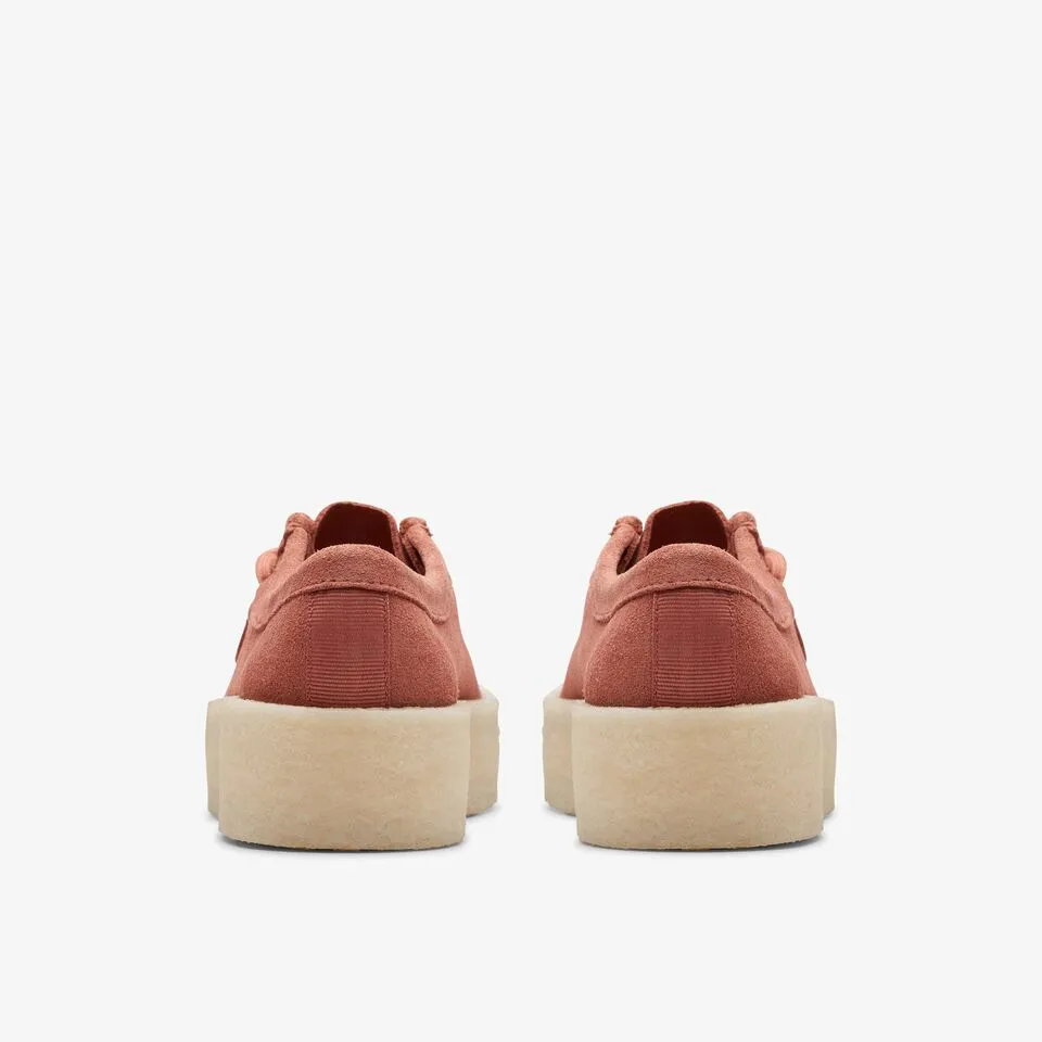 Clarks Women's Wallabee Cup Terracotta Suede
