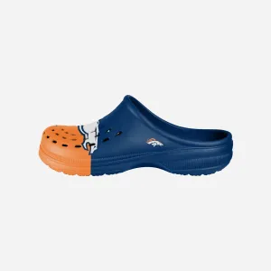 Denver Broncos Colorblock Big Logo Clog