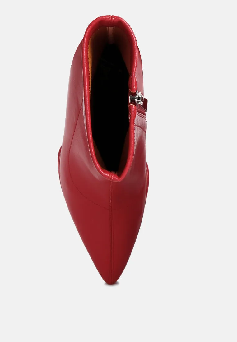Dextra High Platform Ankle Boots By Ruw