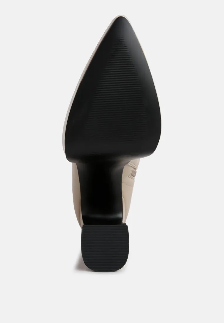Dextra High Platform Ankle Boots By Ruw
