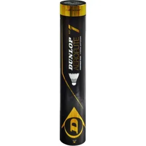 Dunlop Aeroflite No.1 Badminton Feather Shuttles / Shuttlecocks Speed 77 - Set of 12
