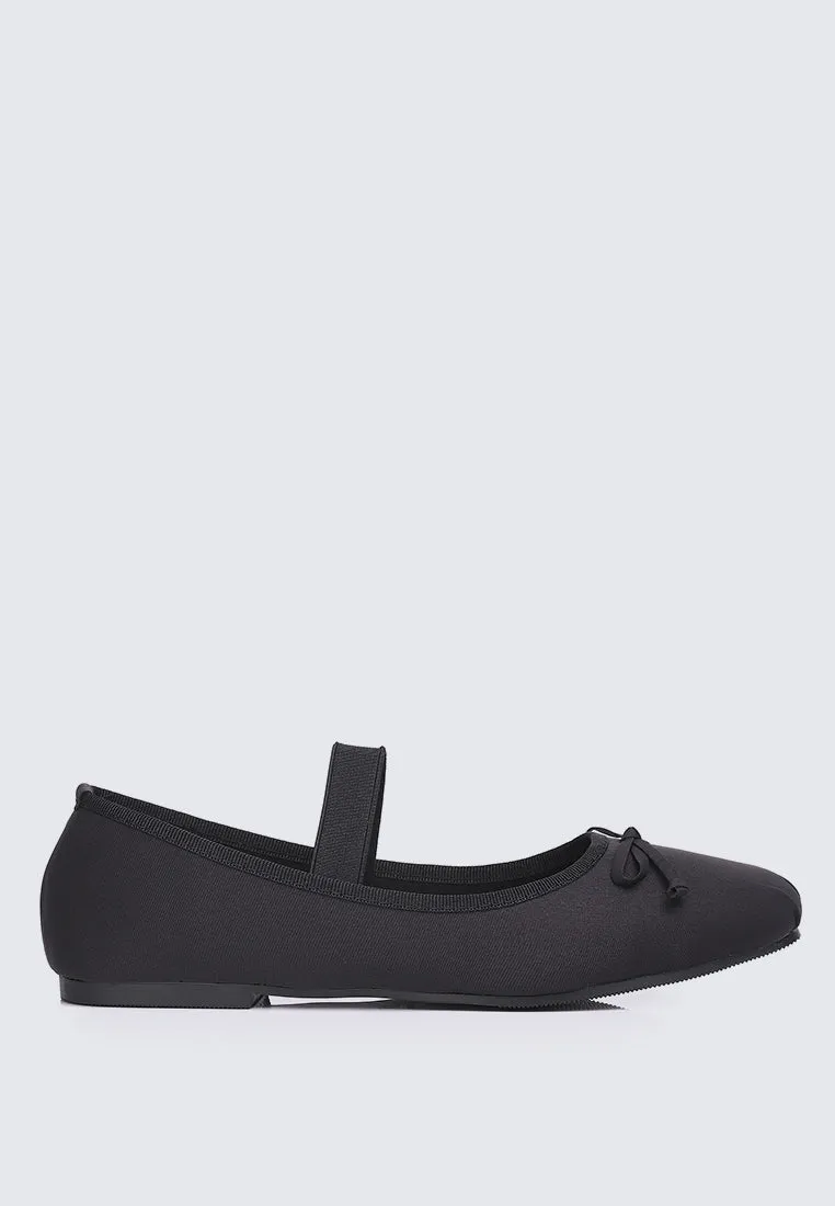 Eleanee Comfy Ballerina In Black