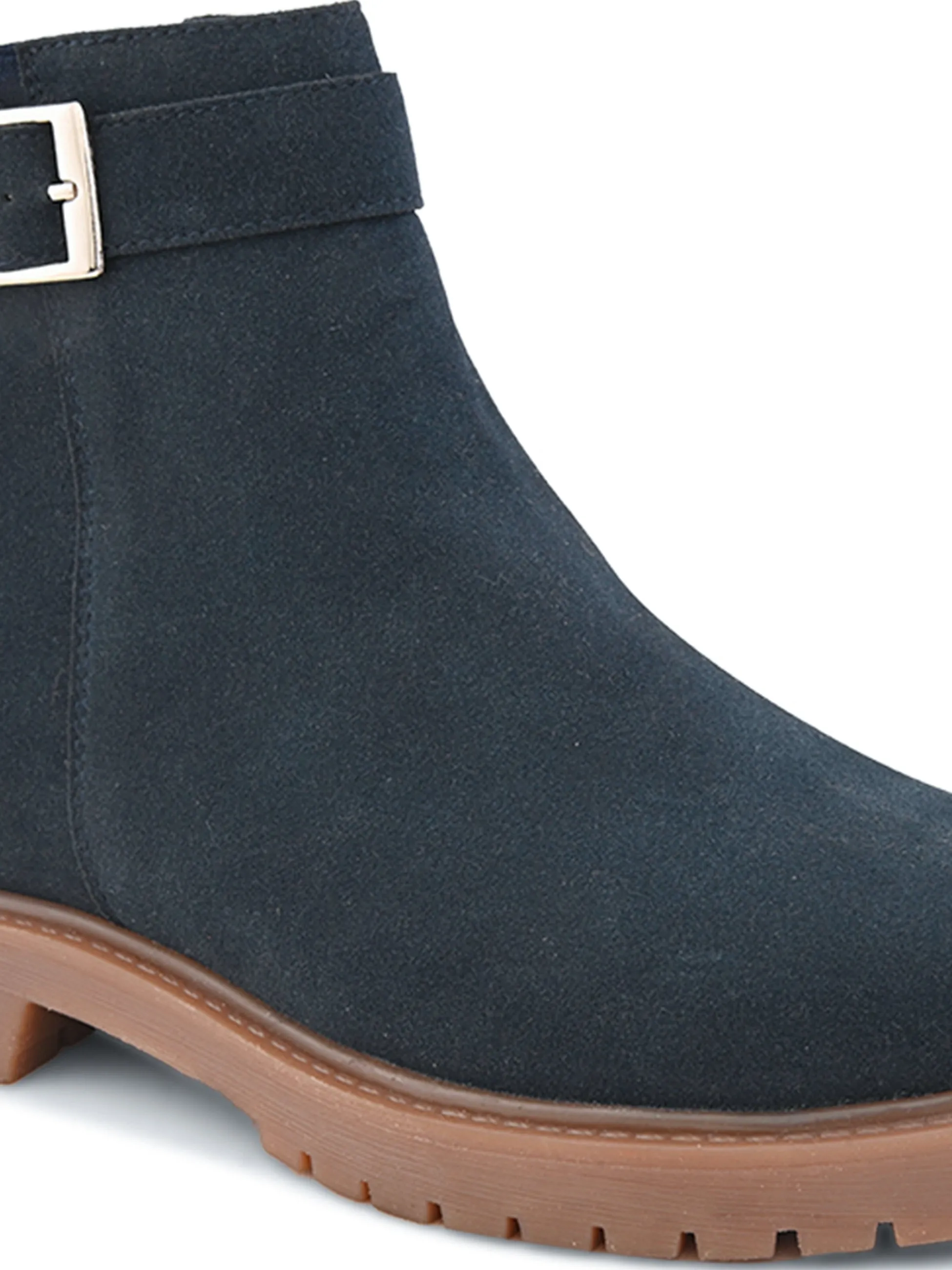 Emery Women Blue Ankle Boots