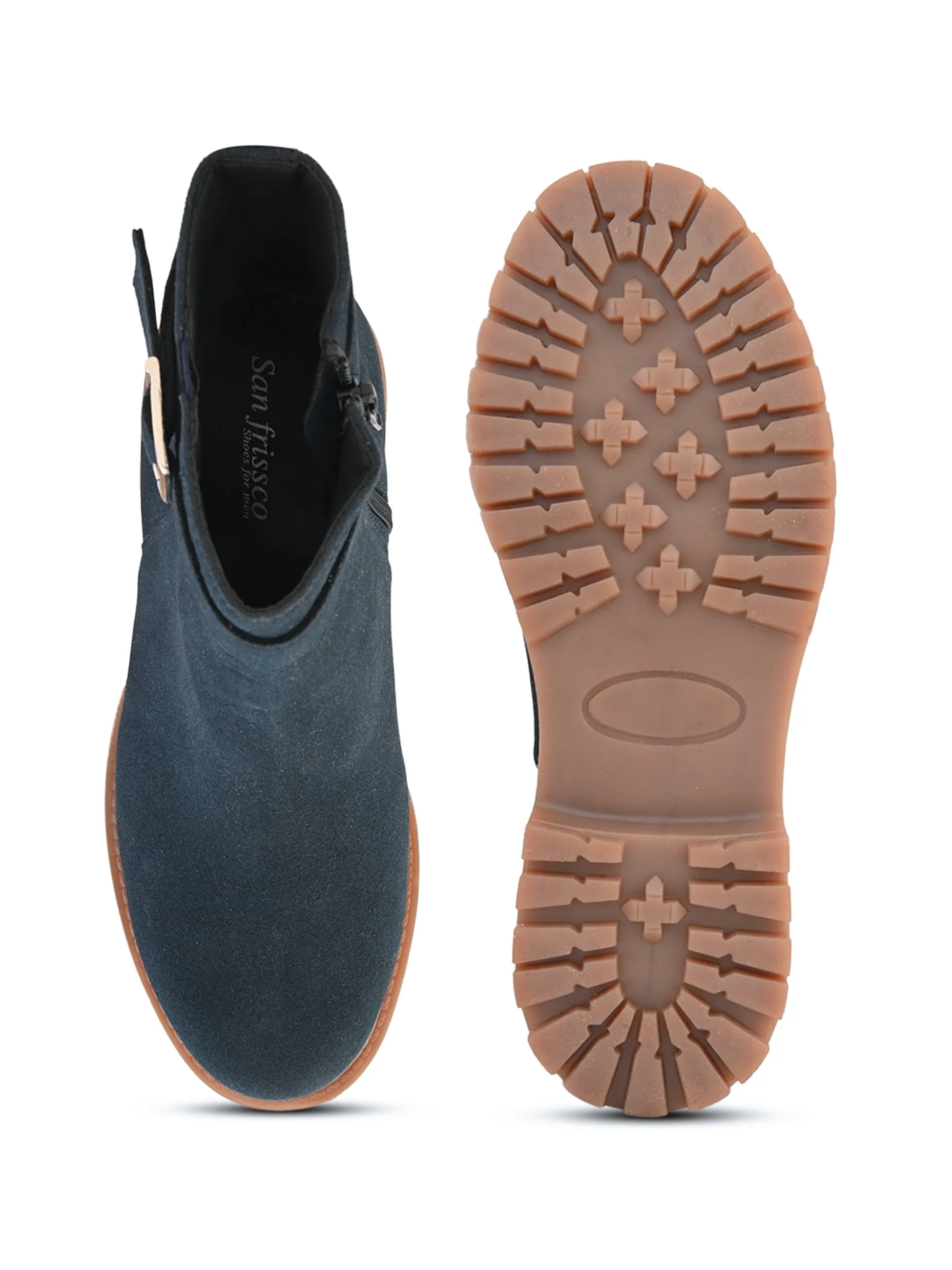 Emery Women Blue Ankle Boots