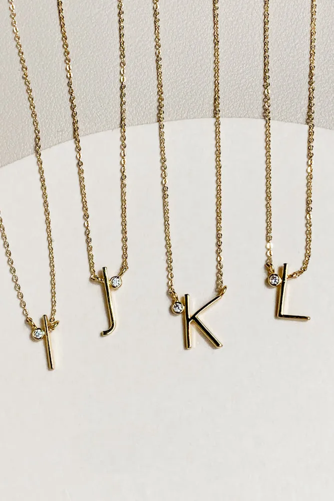 Evie Initial Necklace