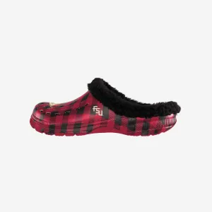 Florida State Seminoles Sherpa Lined Buffalo Check Clog