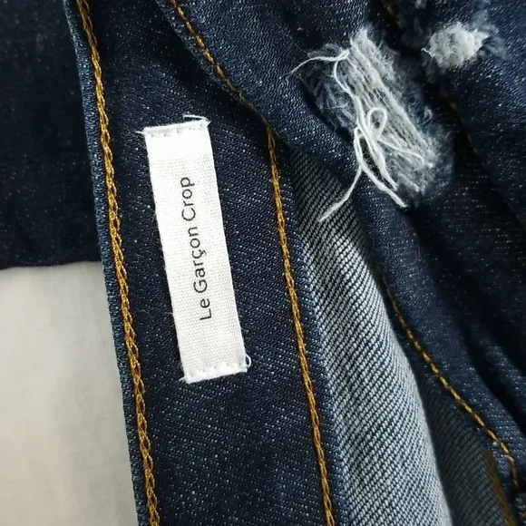FRAME Le Garcon Crop Denim 27