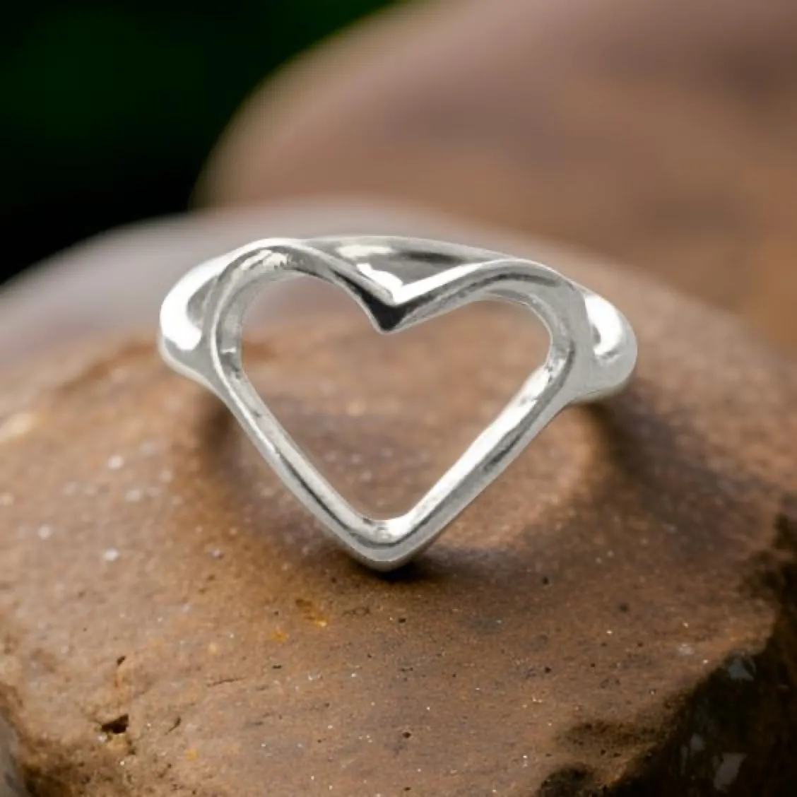 Heart Shaped Ring by The Urban Charm
