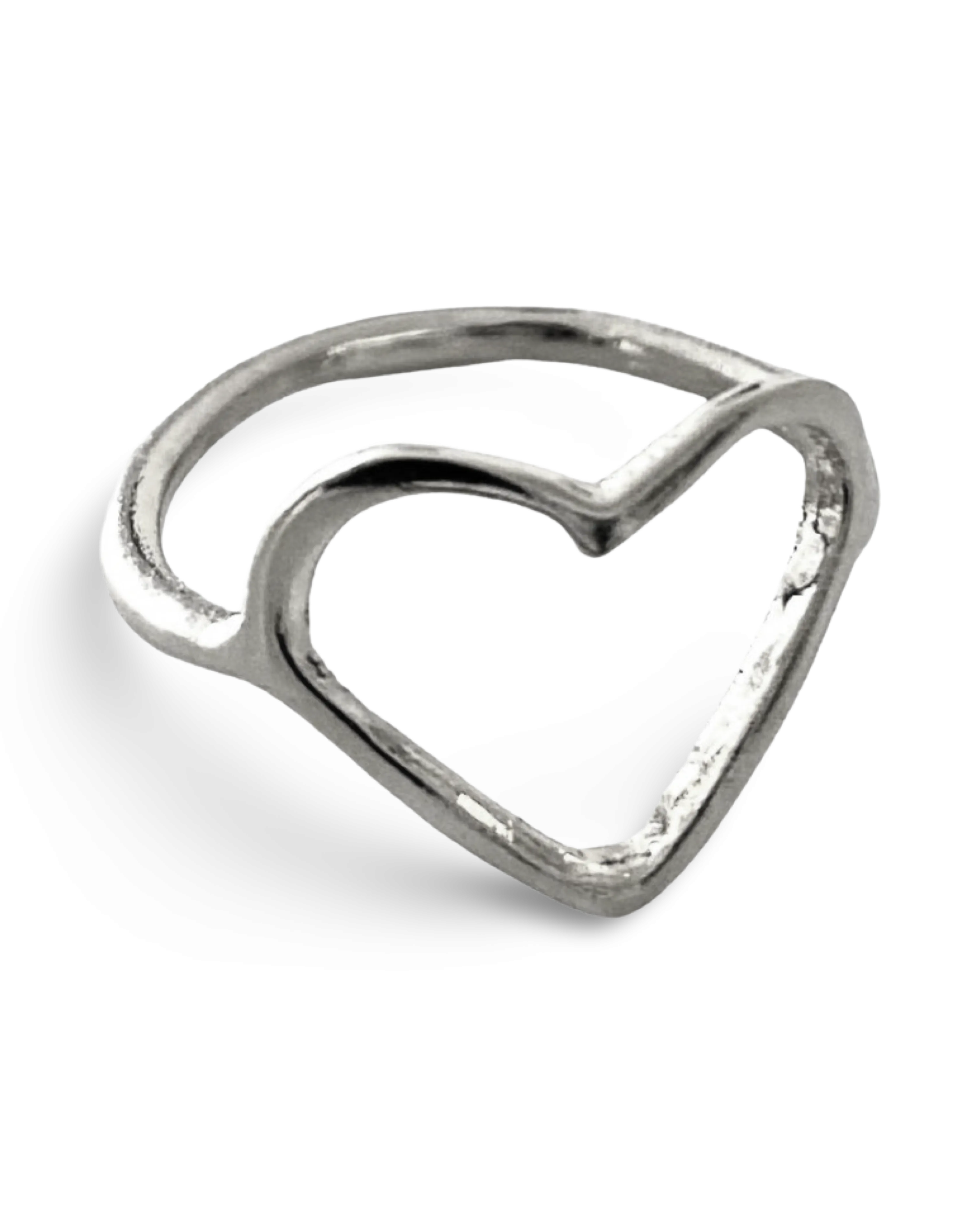 Heart Shaped Ring by The Urban Charm