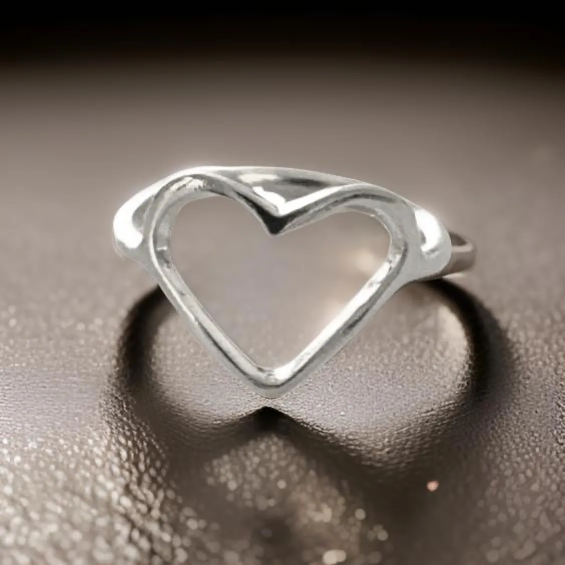 Heart Shaped Ring by The Urban Charm