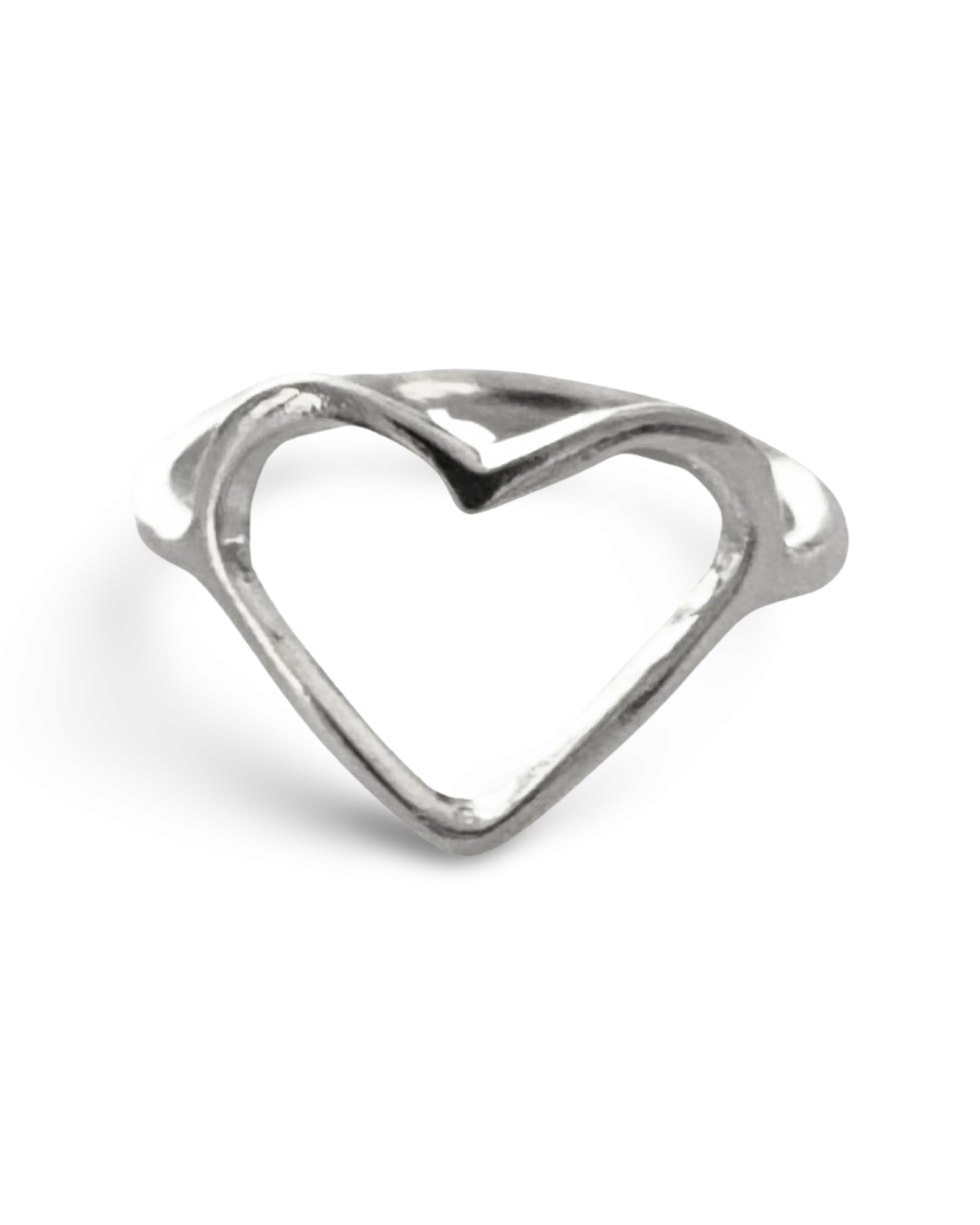 Heart Shaped Ring by The Urban Charm