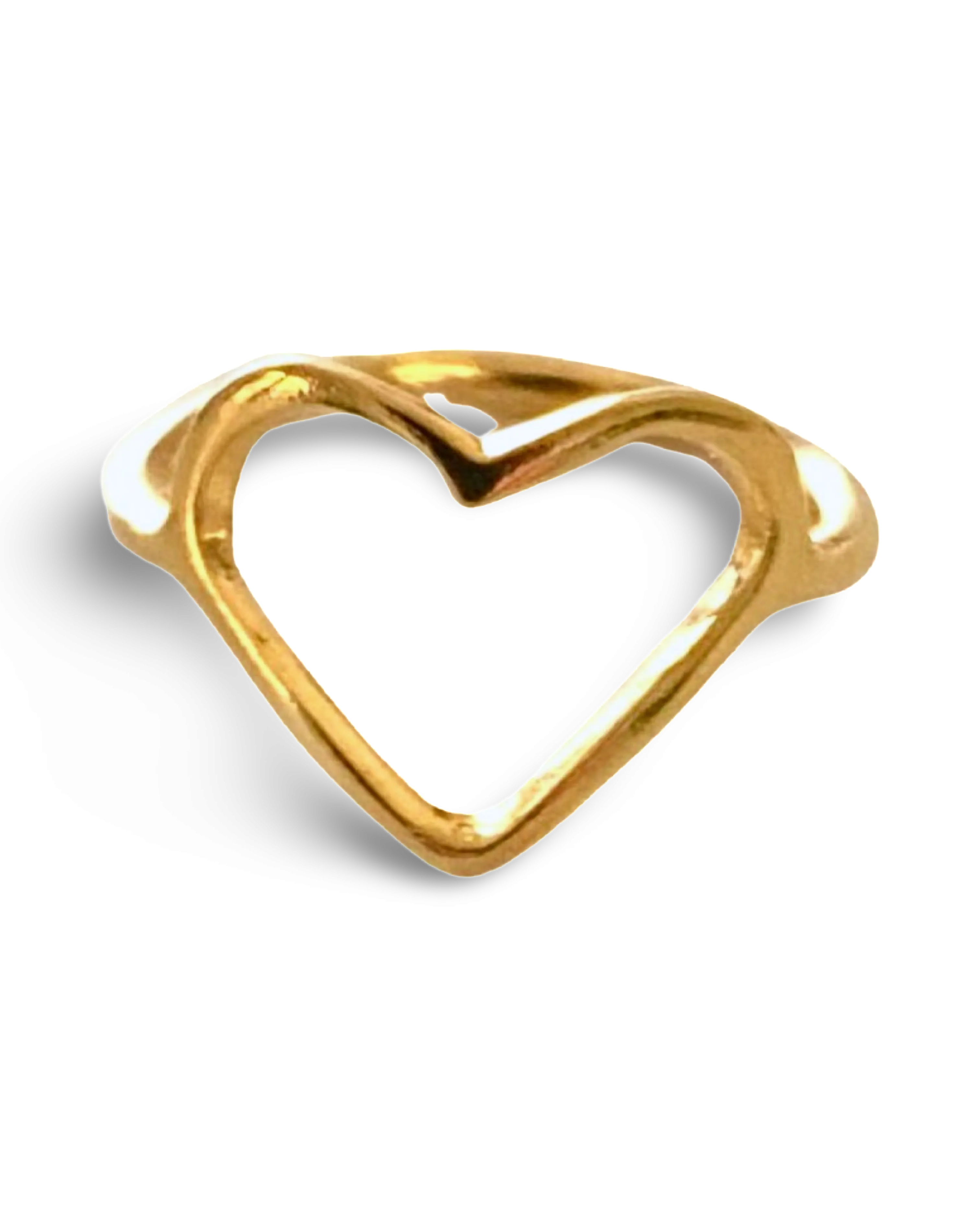 Heart Shaped Ring by The Urban Charm