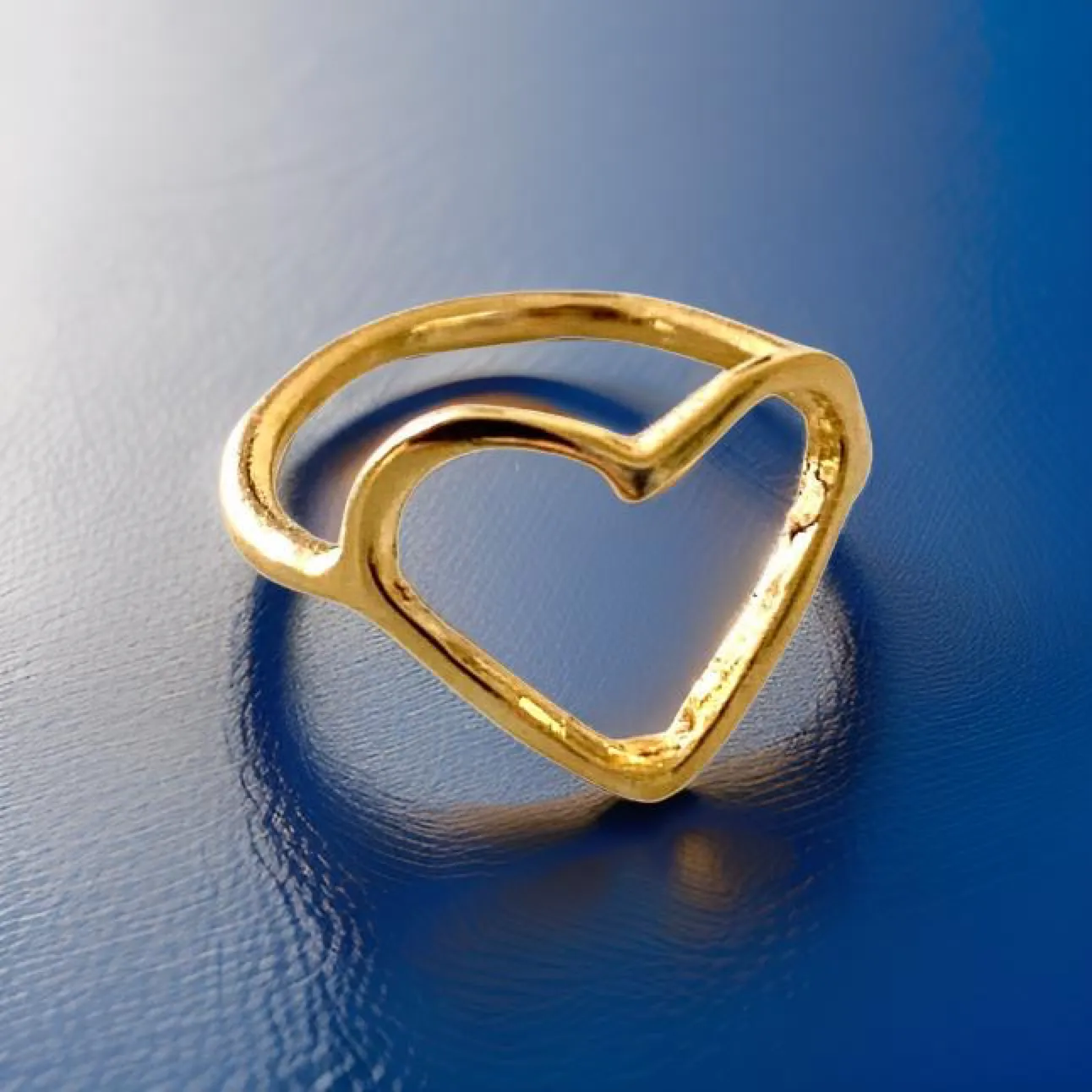 Heart Shaped Ring by The Urban Charm