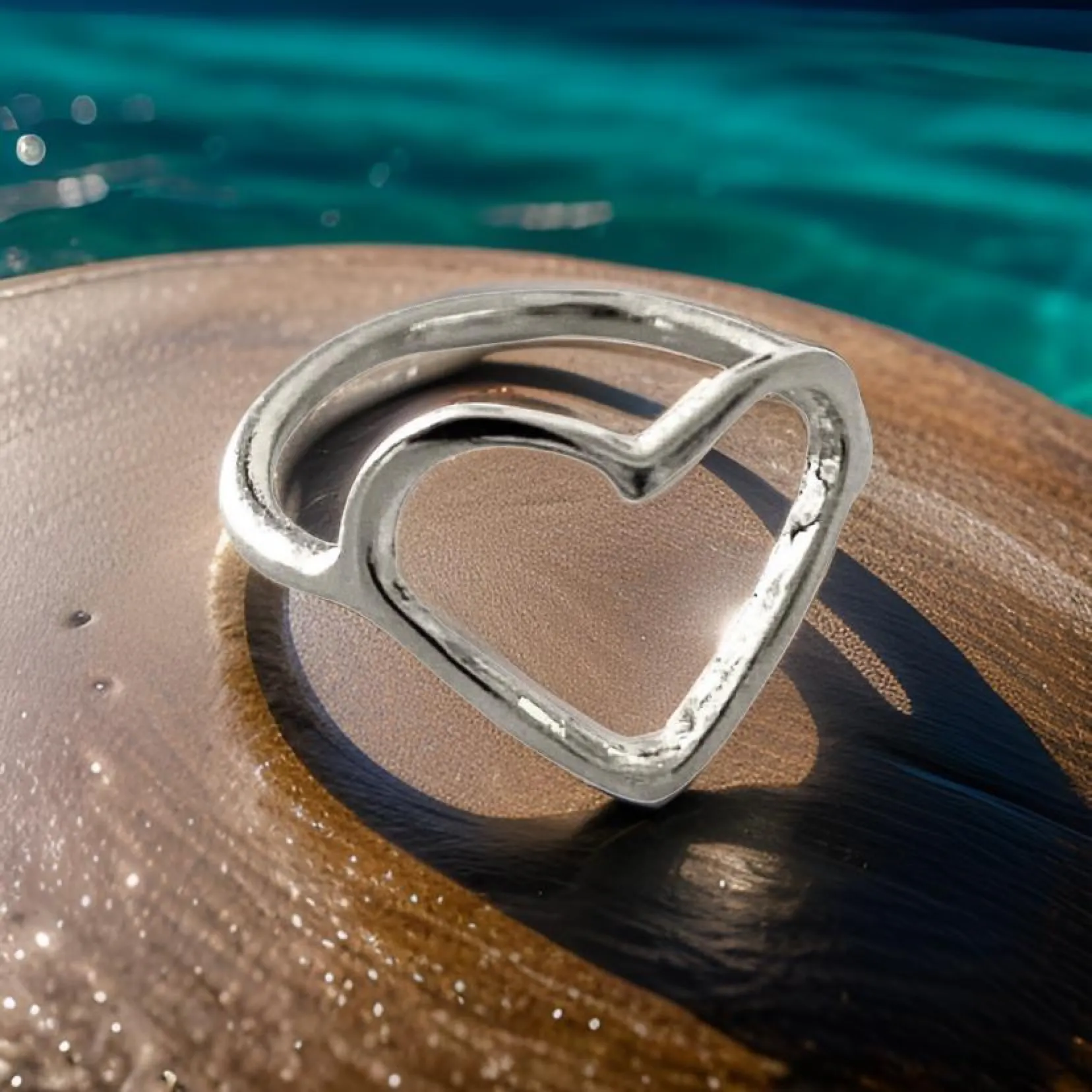Heart Shaped Ring by The Urban Charm