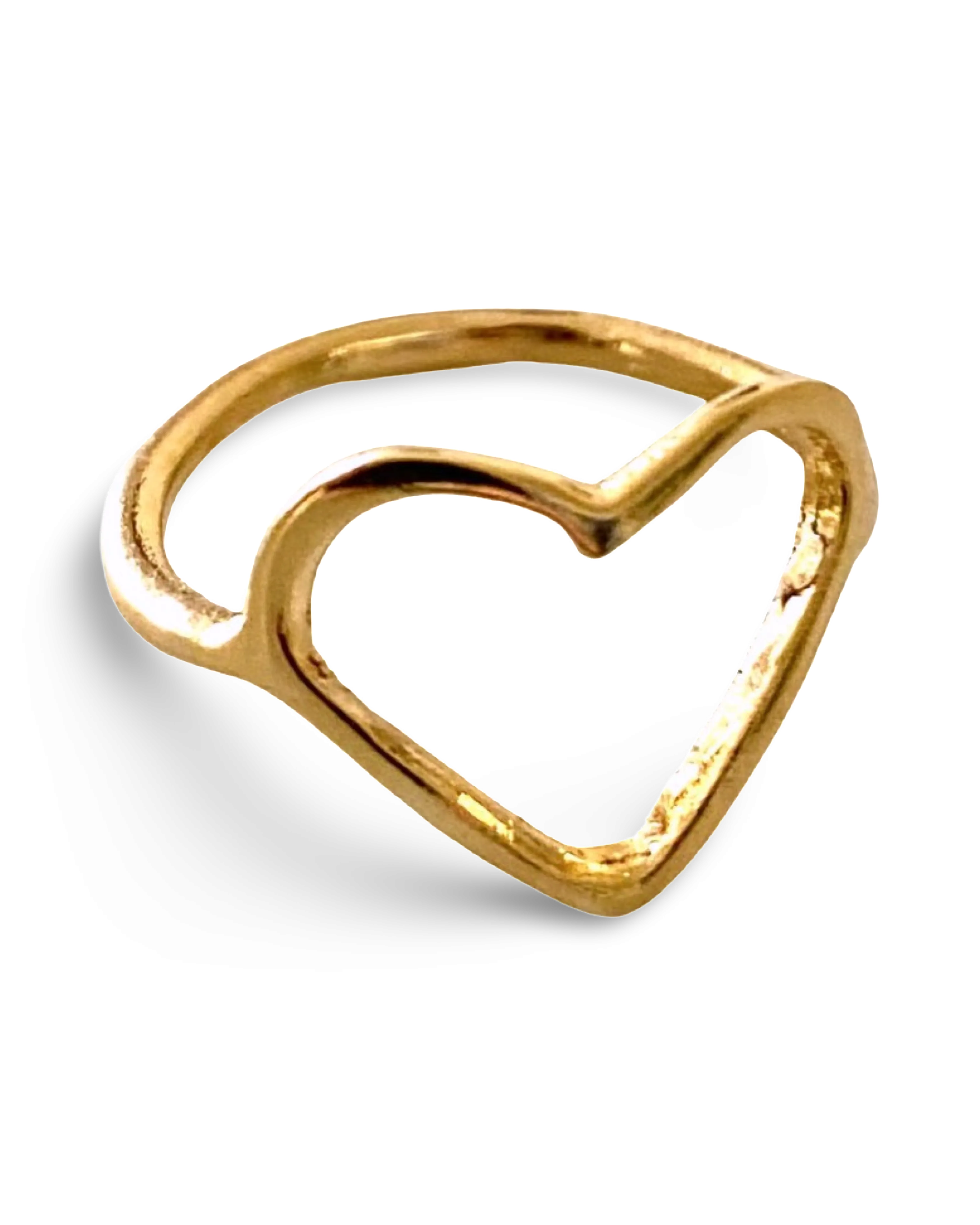 Heart Shaped Ring by The Urban Charm