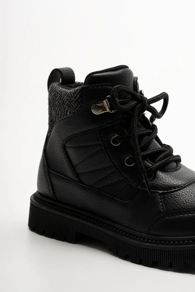 Hiker Boots Black