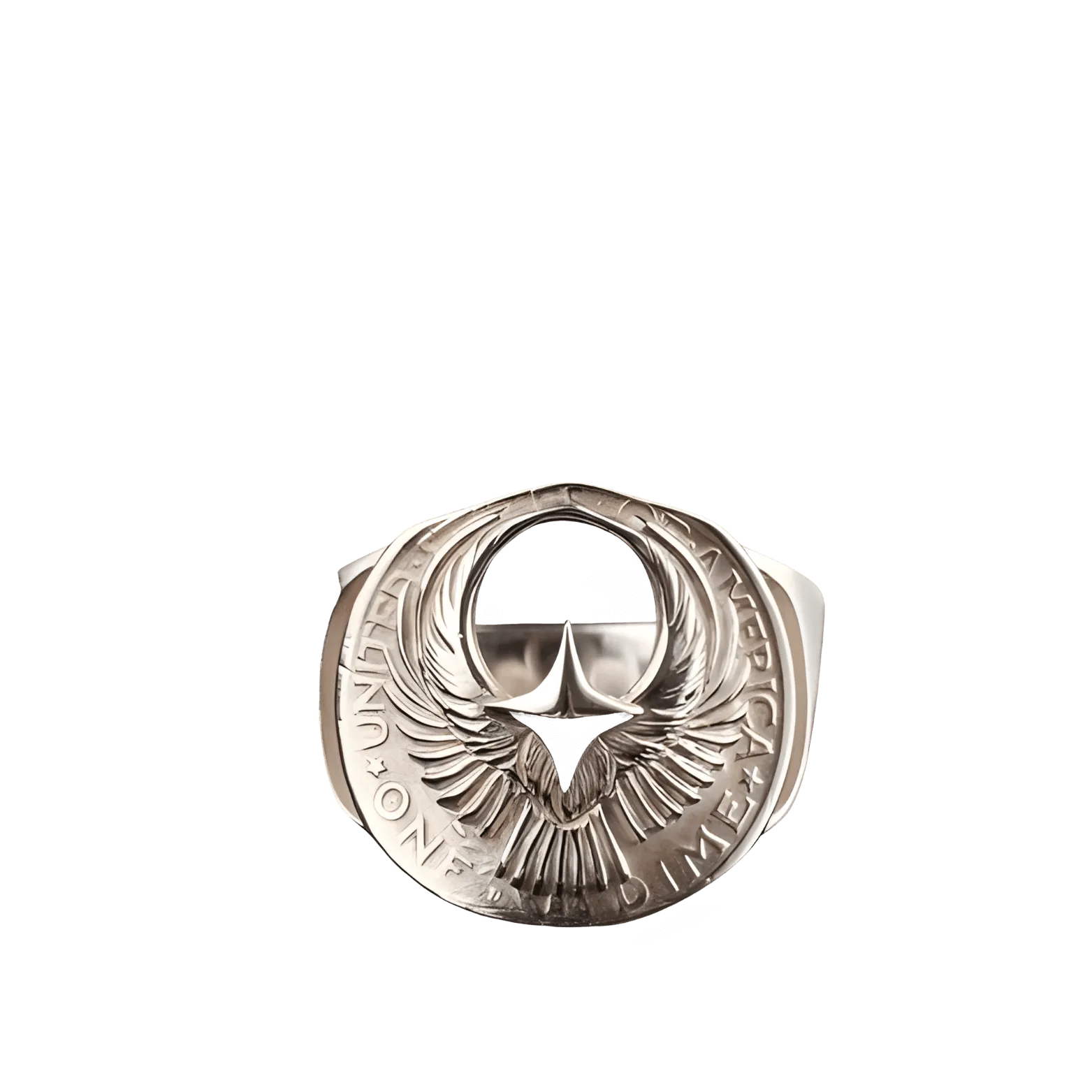Horizon Blue Eagle Ring