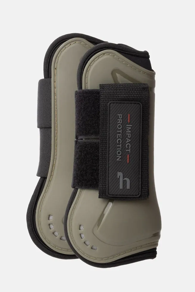 HORZE ARMOUR COOL TENDON BOOTS - OLIVE GREEN