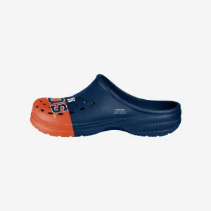 Houston Astros Mens Colorblock Big Logo Clog