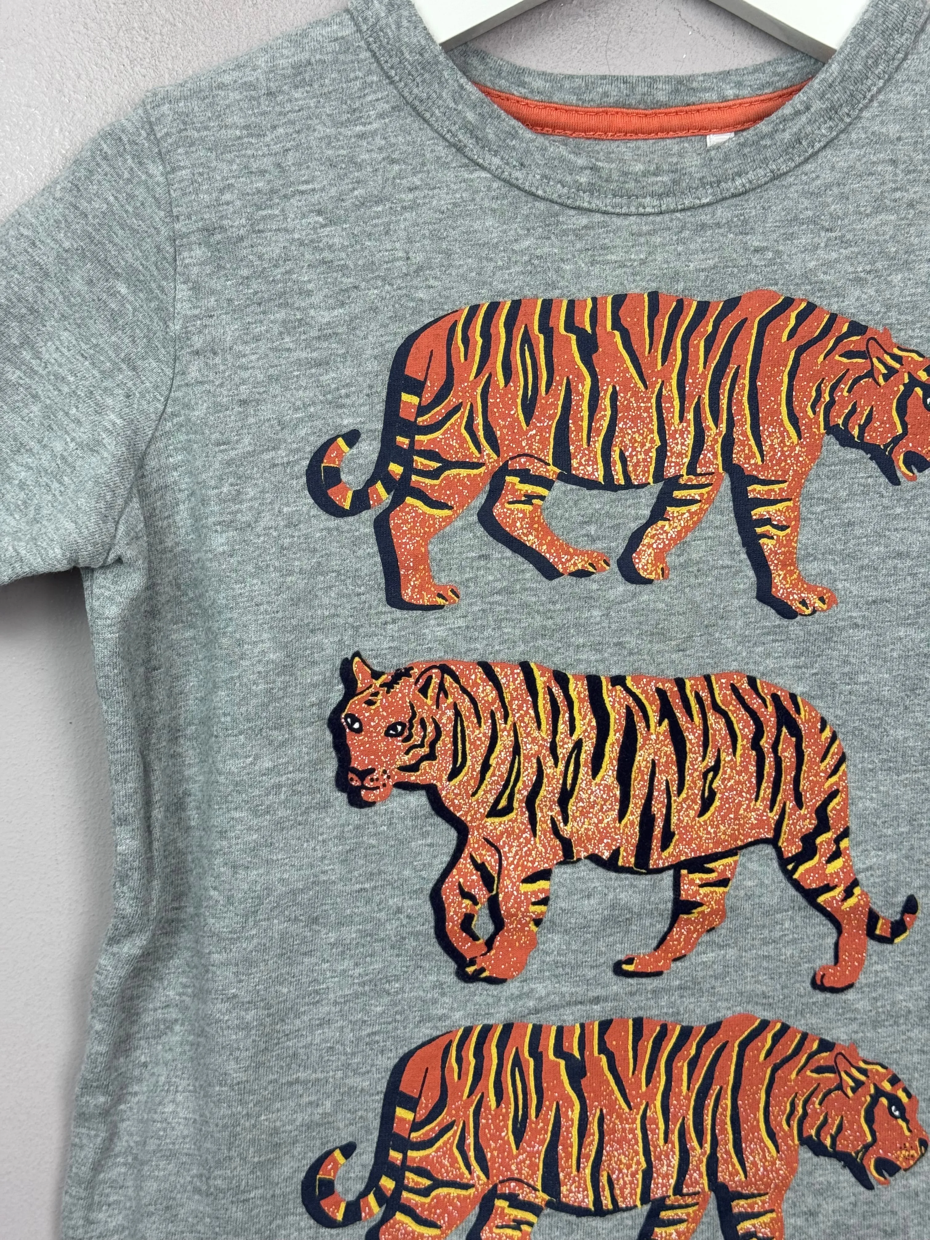 John Lewis tiger t-shirt 3y