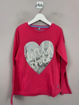 Joules wild child L/S T-shirt 7-8y