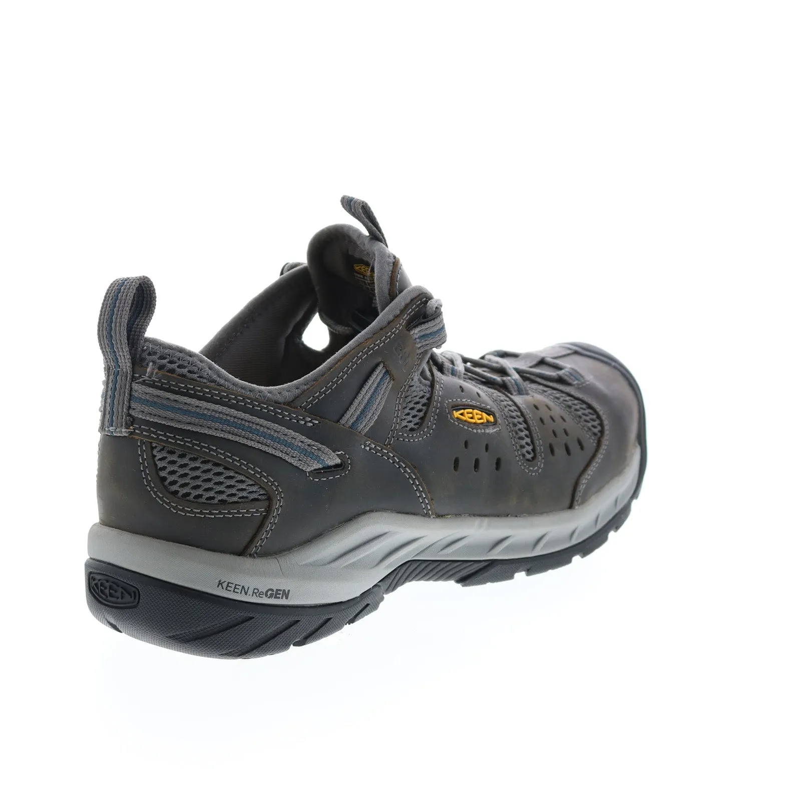 Keen Atlanta Cool II ESD 1023217 Mens Gray Slip On Athletic Work Shoes