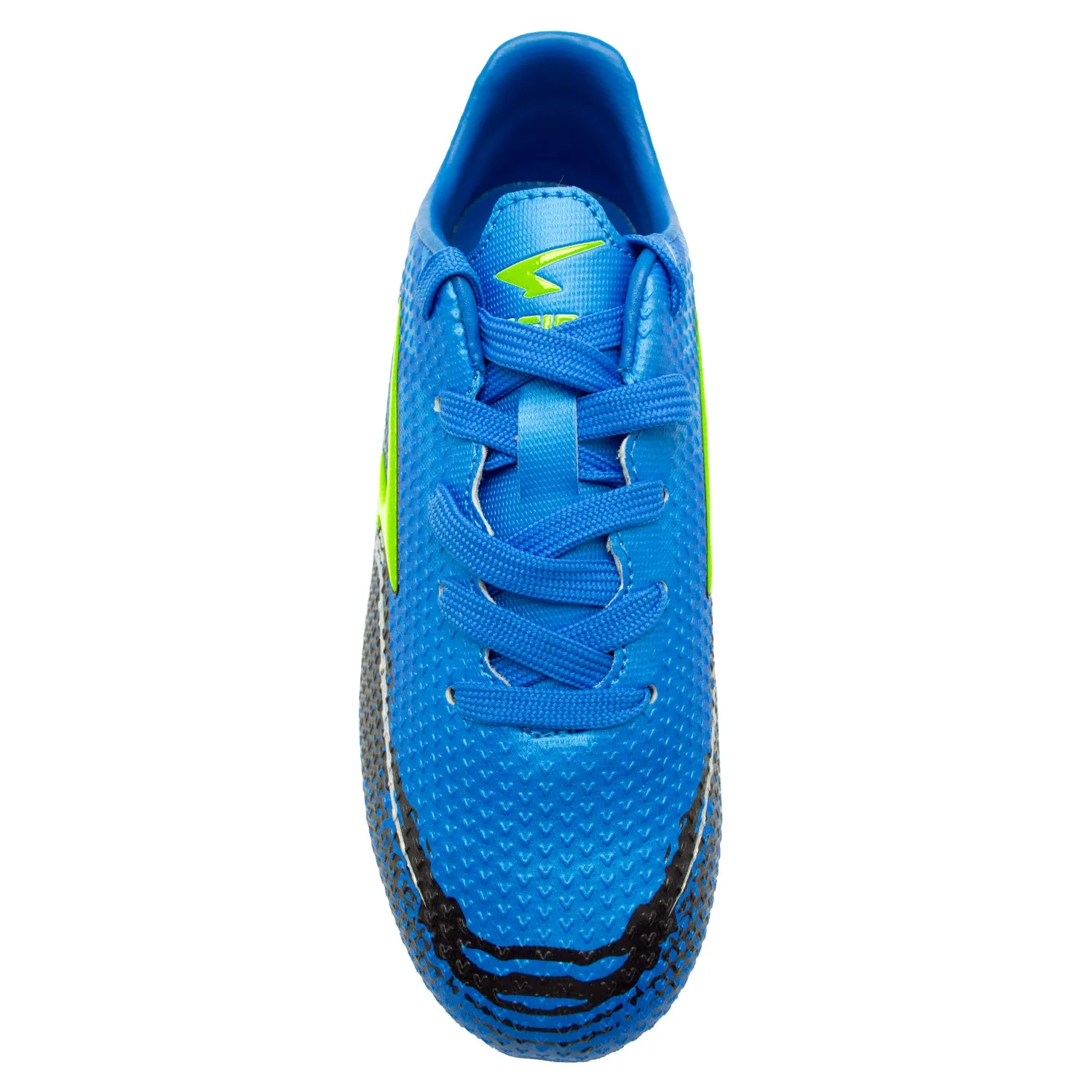 Knight Senior Football Boots - Blue/Black/Lime