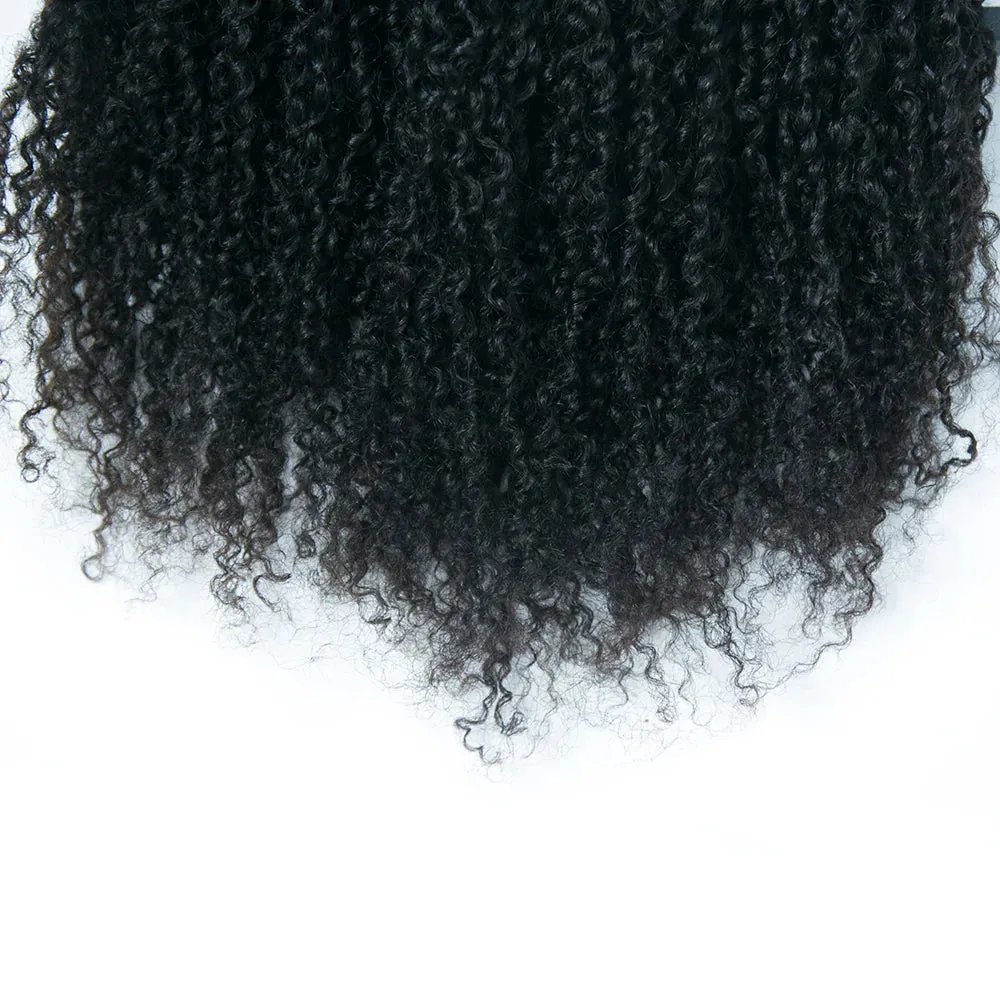 Knotless Pre-Separated Feather Crochet Hair Extension Yanky Twist Human Hair