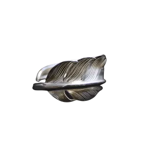 Larry Smith Wind Cut Feather Ring