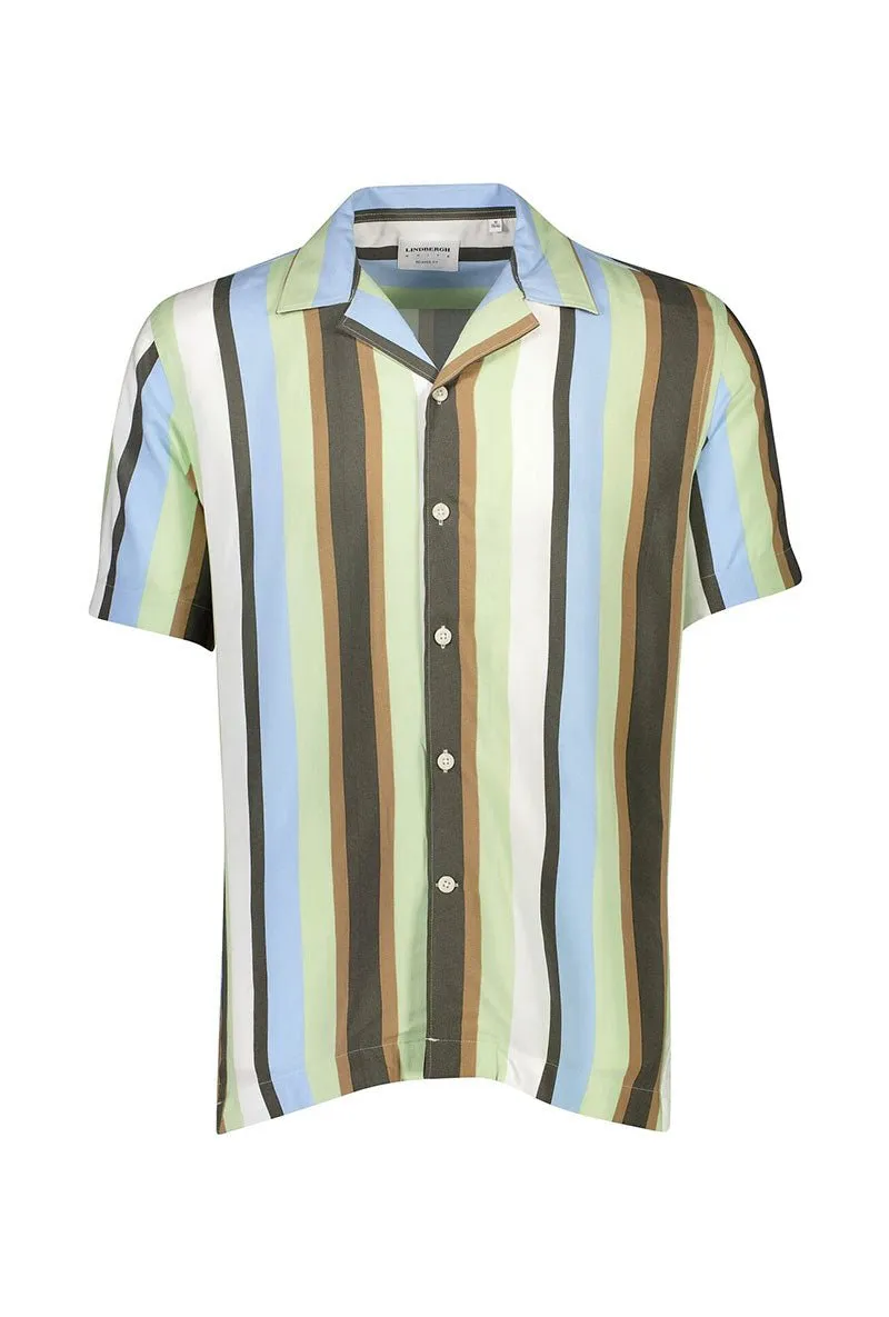 LINDBERGH BOLD STRIPE VISCOSE SHIRT