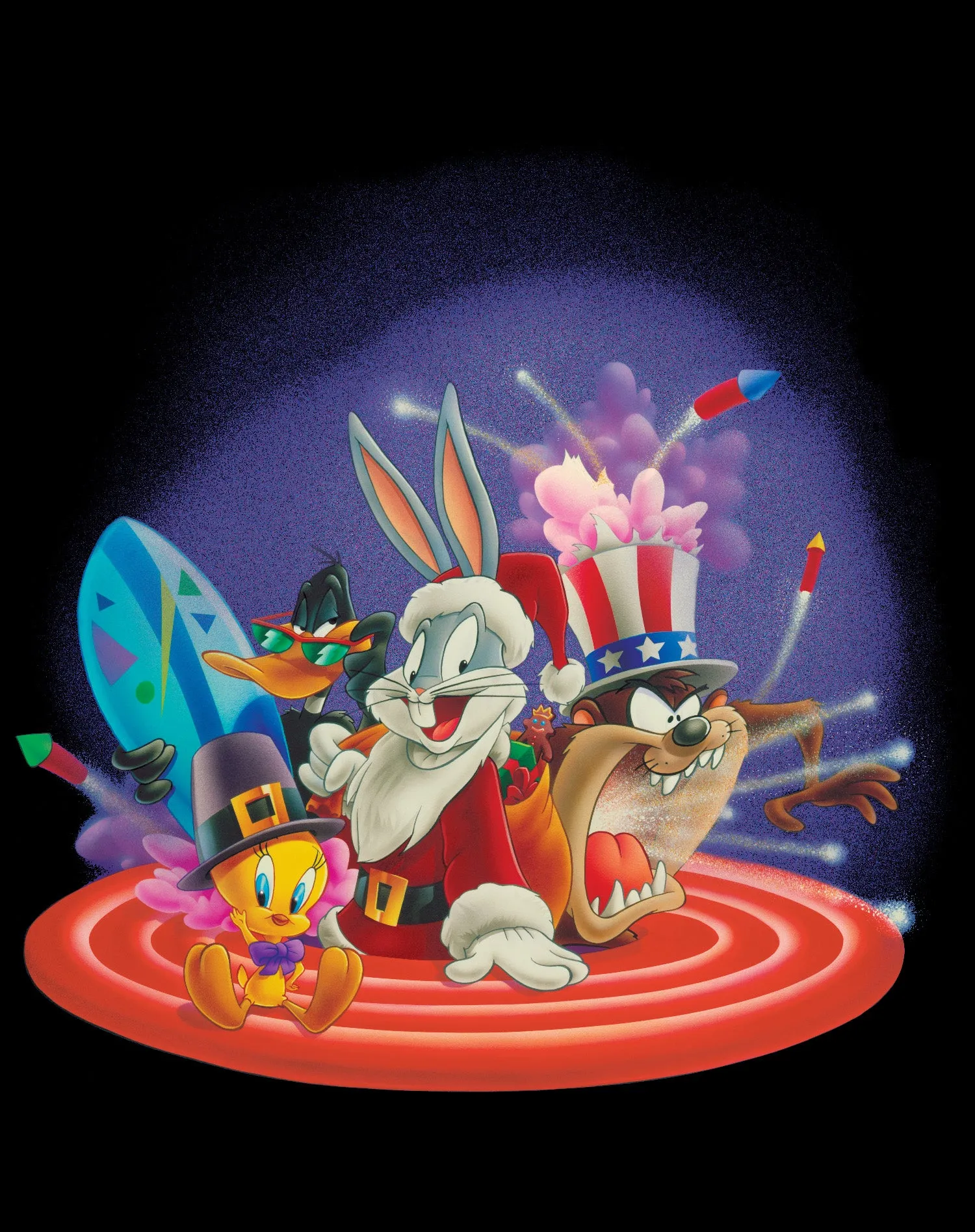 Looney Tunes American Holiday Official Youth T-Shirt