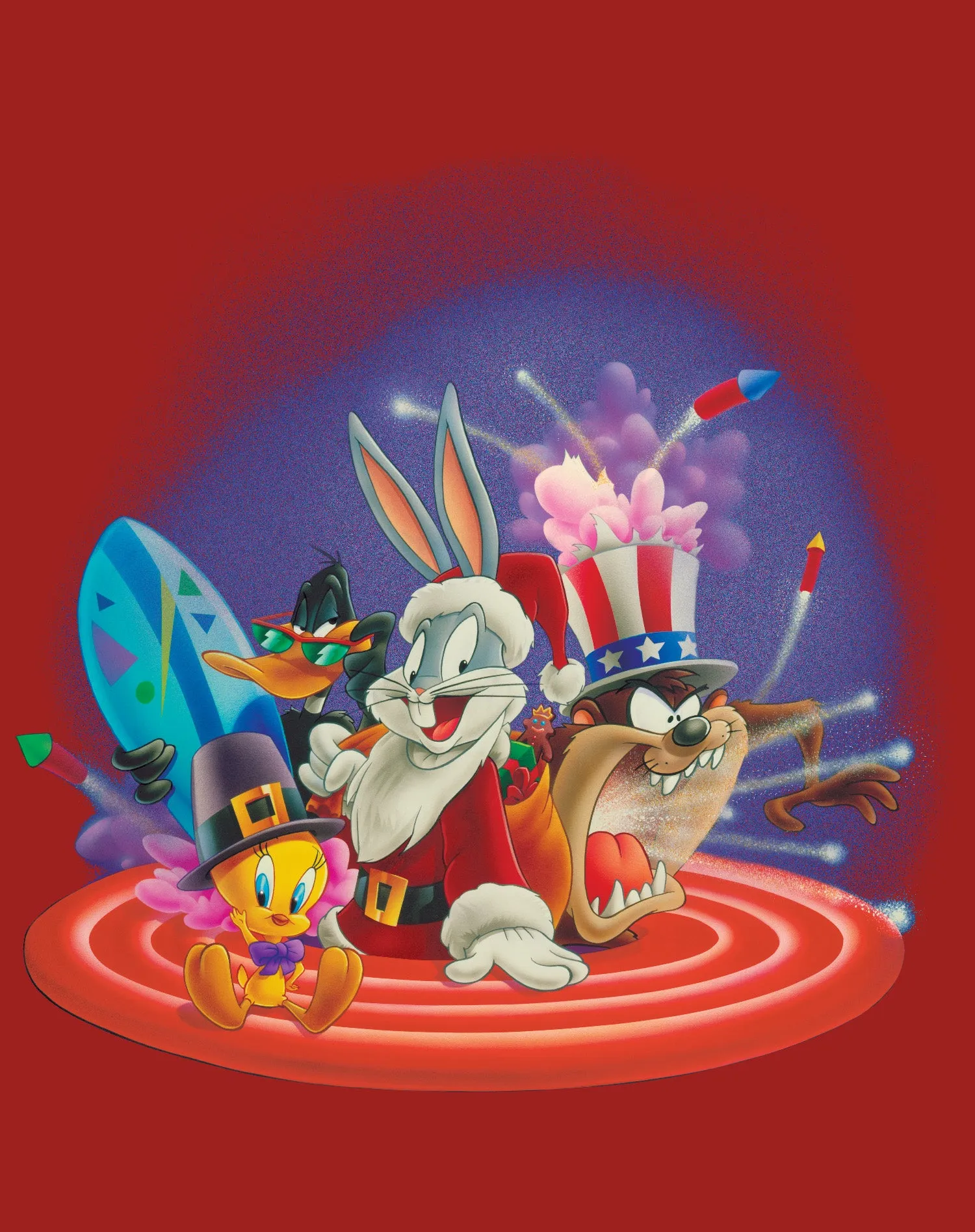 Looney Tunes American Holiday Official Youth T-Shirt