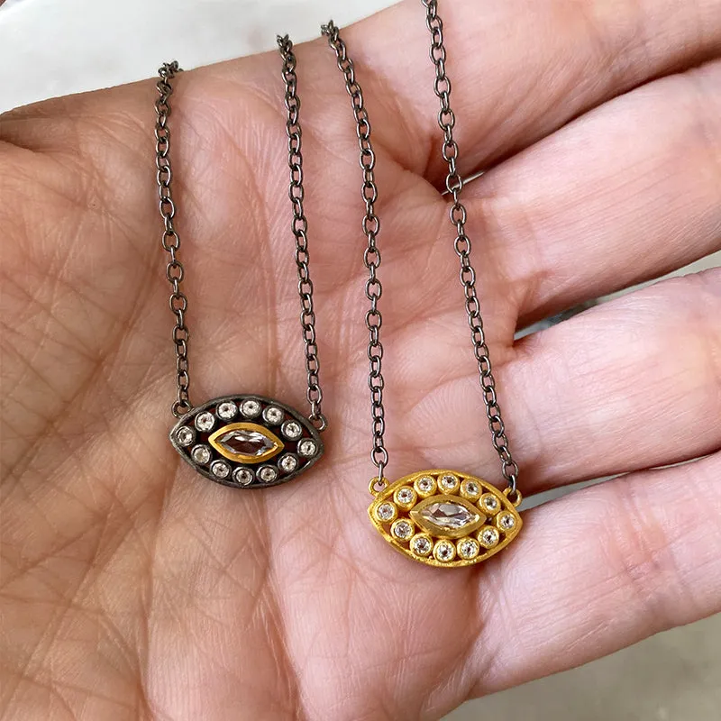 Maia Protective Eye Necklace