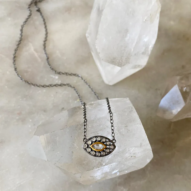 Maia Protective Eye Necklace