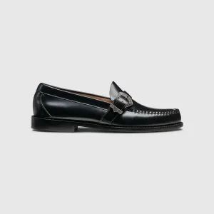 Maverick Buckle Weejuns Loafer in Black