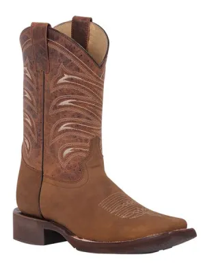 Men's Bovine Leather Classic Western Cowboy Boots 'El General' 43001