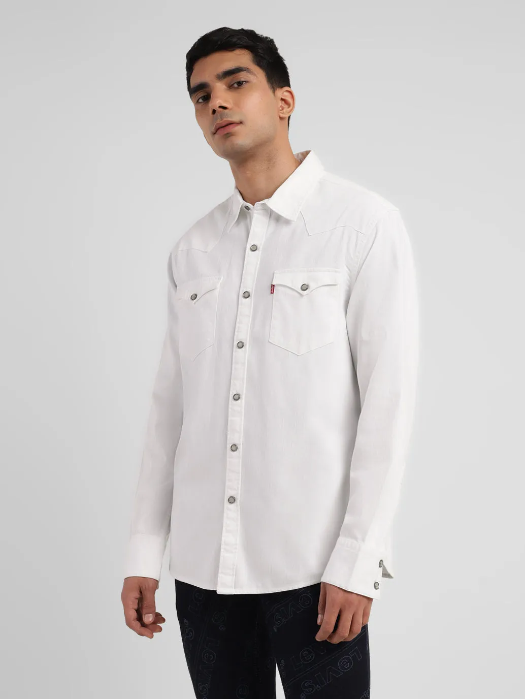 Men's Solid Slim Fit Shirt