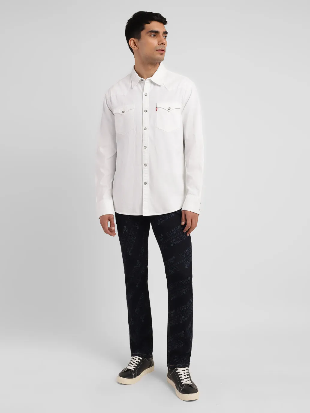 Men's Solid Slim Fit Shirt