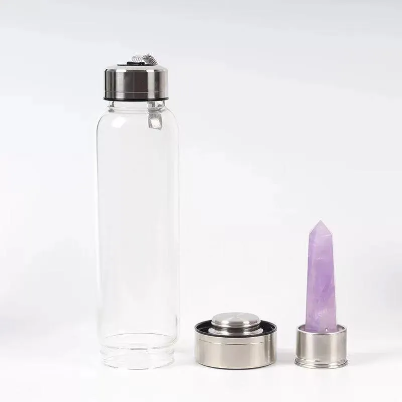 Natural Crystal Water Bottles