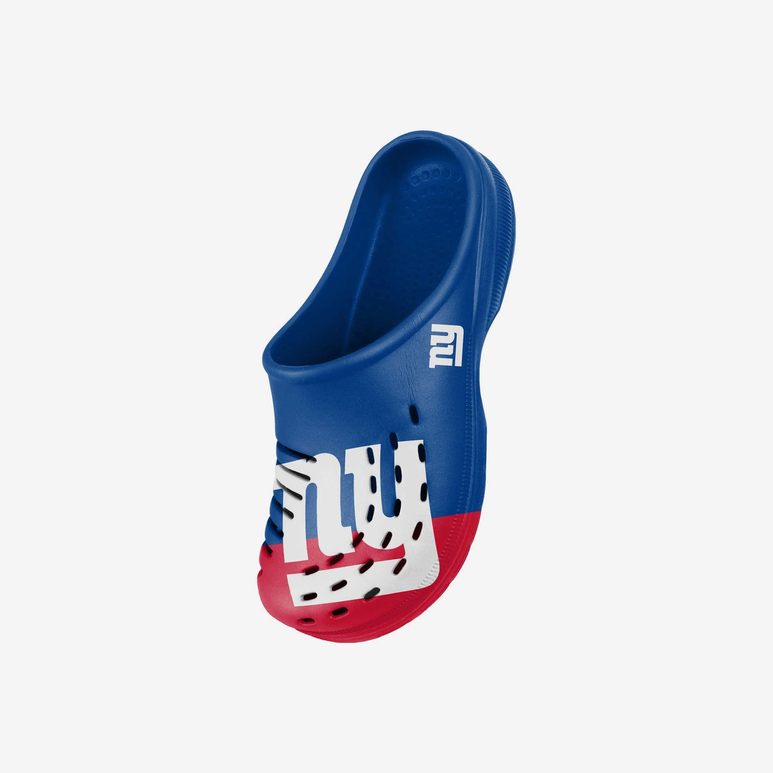 New York Giants Youth Colorblock Big Logo Clog