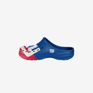 New York Giants Youth Colorblock Big Logo Clog