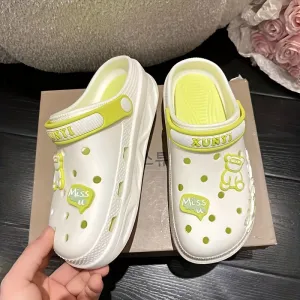 Non-slip Clogs For Girls Indoor Outdoor Shoes, FS