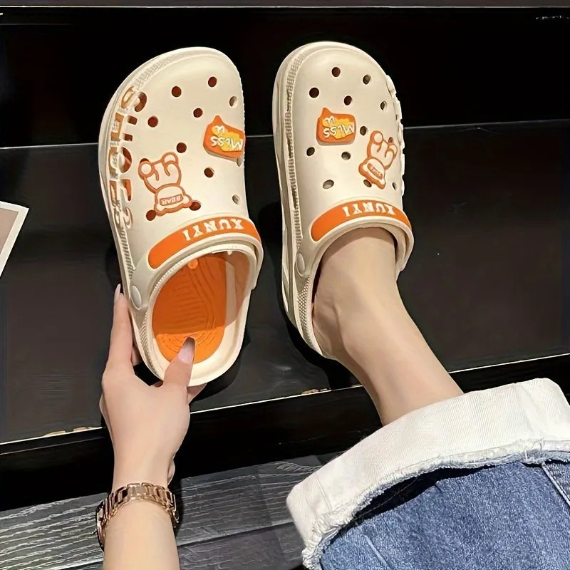 Non-slip Clogs For Girls Indoor Outdoor Shoes, FS