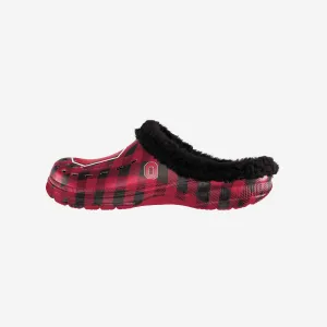 Ohio State Buckeyes Sherpa Lined Buffalo Check Clog
