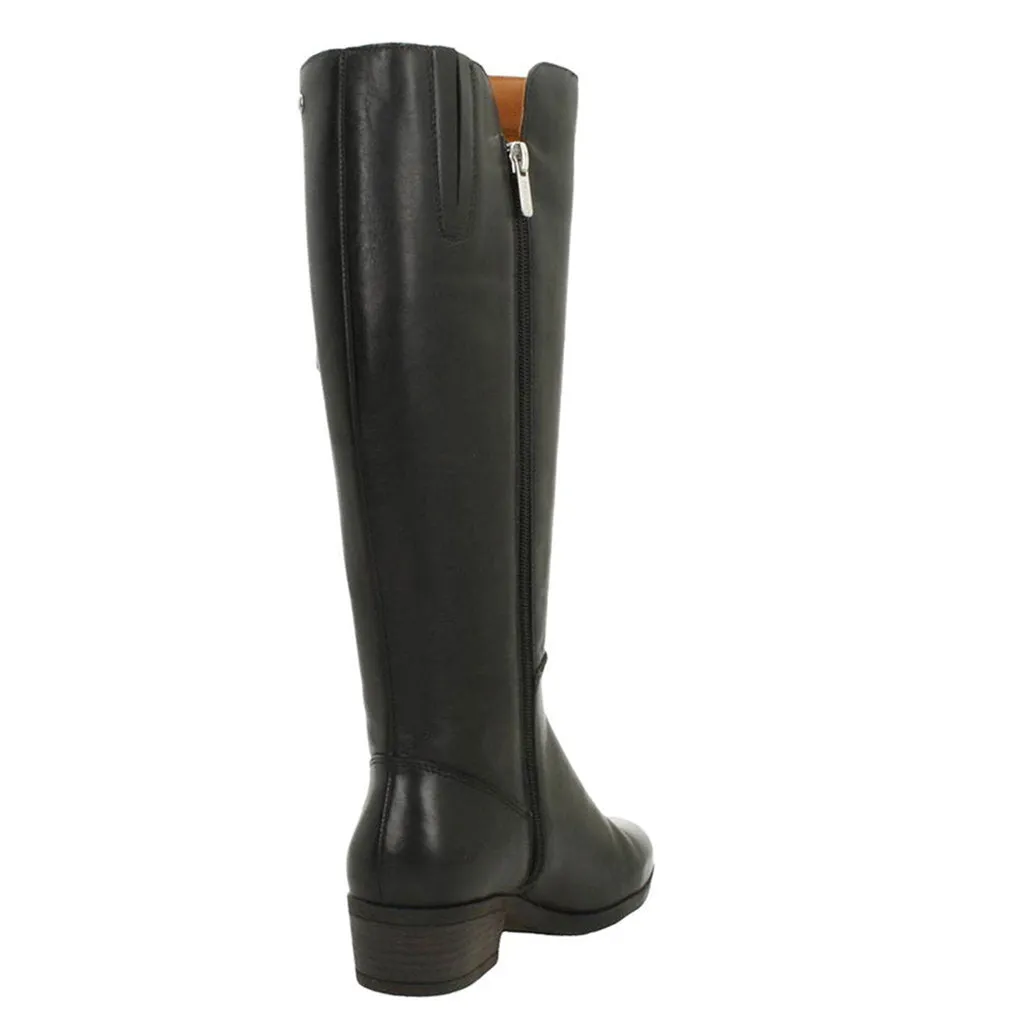 Pikolinos Daroca Calfskin Leather Women's Zip up Mid Calf Boots